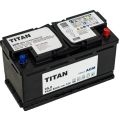 Titan AGM 95А/ч-12V ст EN850 европейские обратная 353x175x190